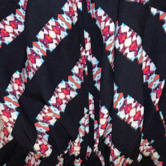 Xhilaration Black & Red Romper size XS - Picture 6 of 10